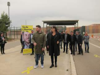 28A.- Rufián Pide El Voto A ERC Desde Lledoners Para Ganar A Los 'Carceleros' De Junqueras