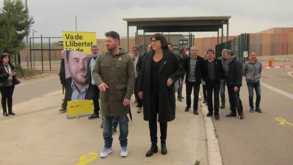 28A.- Rufián Pide El Voto A ERC Desde Lledoners Para Ganar A Los 'Carceleros' De Junqueras 28A.- Rufián Pide El Voto A ERC Desde Lledoners Para Ganar A Los 'Carceleros' De Junqueras