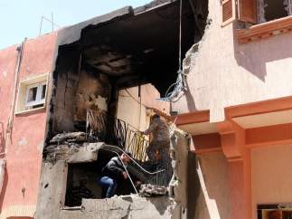 Bombardeo en Trípoli
