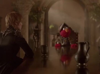 Elmo 'ficha' por 'Juego de tronos'
