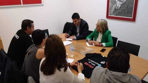Huelva.- 28A.- PSOE ofrece su colaboración a la asociación de trabajadores penitenciarios 'Tu abandono me puede matar' Huelva.- 28A.- PSOE ofrece su colaboración a la asociación de trabajadores penitenciarios 'Tu abandono me puede matar'