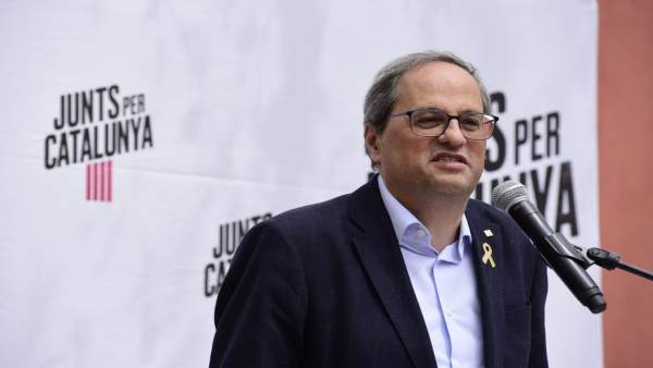28A.- Torra: 'Este País Quiere Desborbonizarse, Quiere Ser Una República Catalana' 28A.- Torra: 'Este País Quiere Desborbonizarse, Quiere Ser Una República Catalana'