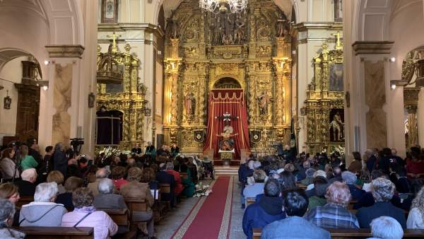 S.Santa.- Juan Miguel Recio ensalza la vocación de servicio de la Guardia Civil en el ofrecimiento de los Dolores S.Santa.- Juan Miguel Recio ensalza la vocación de servicio de la Guardia Civil en el ofrecimiento de los Dolores
