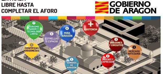 El Edificio Pignatelli se llena de música, teatro y ciencia para celebrar dos días dedicados a Aragón