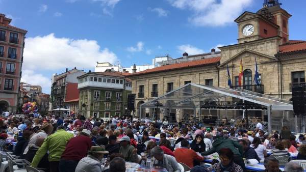 Comida en la calle de Avilés Comida en la calle de Avilés