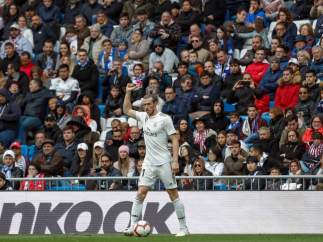 Gareth Bale, en el Bernabéu