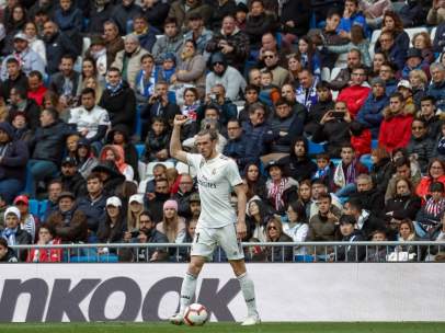 Gareth Bale, en el Bernabéu