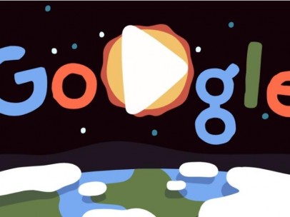 Doddle de Google con motivo del Día de la Tierra