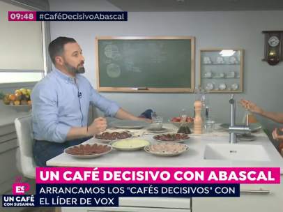 Santiago Abascal y Susanna Griso