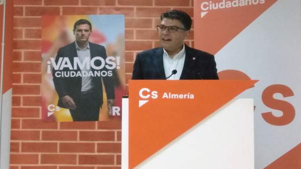 Almería.-26M.-Cazorla (Cs) apunta el fin de una 'etapa de especulaciones' con su elección como candidato a la Alcaldía Almería.-26M.-Cazorla (Cs) apunta el fin de una 'etapa de especulaciones' con su elección como candidato a la Alcaldía