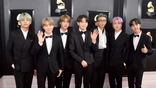 El grupo BTS en los 'Grammy' El grupo BTS en los 'Grammy'