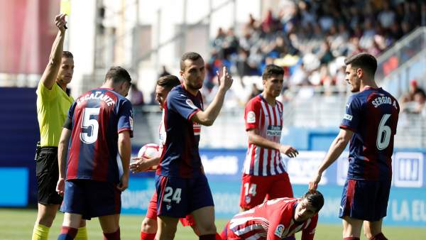 Alberola Rojas en el Eibar - Atlético Alberola Rojas en el Eibar - Atlético