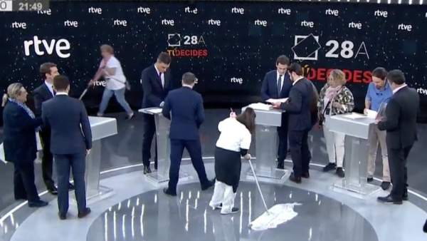 Mopas en el debate electoral de RTVE Mopas en el debate electoral de RTVE