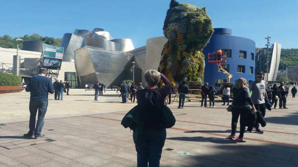 El Museo Guggenheim Bilbao recibe 29.639 visitantes en Semana Santa, un 6% más que en 2018 El Museo Guggenheim Bilbao recibe 29.639 visitantes en Semana Santa, un 6% más que en 2018