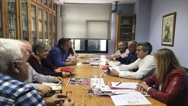 28A.- Clemente Reivindica Ante UGT Que El 90% De Sus Demandas Están Incluidas En El Programa Del PSOE 28A.- Clemente Reivindica Ante UGT Que El 90% De Sus Demandas Están Incluidas En El Programa Del PSOE
