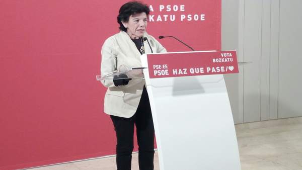 28A.-Celaá Anuncia Que PSOE Revertirá Los Recortes De PP, Que Han Dejado La Enseñanza Y La Investigación Como Un 'Erial' 28A.-Celaá Anuncia Que PSOE Revertirá Los Recortes De PP, Que Han Dejado La Enseñanza Y La Investigación Como Un 'Erial'