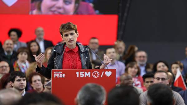26M.- Chivite afirma que el PSN está 'preparado' para liderar el Gobierno y defiende que Navarra 'necesita progreso' 26M.- Chivite afirma que el PSN está 'preparado' para liderar el Gobierno y defiende que Navarra 'necesita progreso'
