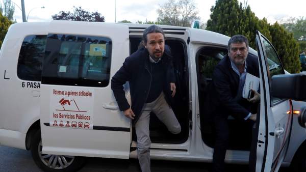 La llegada de Iglesias La llegada de Iglesias