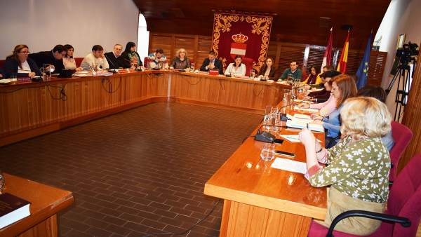Pleno en el Ayuntamiento de Puertollano Pleno en el Ayuntamiento de Puertollano