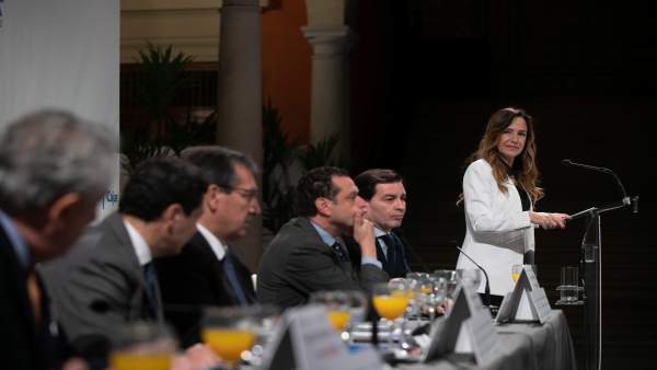 Desayunos informativos de Europa Press Andalucía. La cabeza de lista del PP al Congreso por la provincia, Teresa Jiménez-Becerril Desayunos informativos de Europa Press Andalucía. La cabeza de lista del PP al Congreso por la provincia, Teresa Jiménez-Becerril