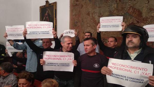 Córdoba.- Los sindicatos del Consorcio de Bomberos interpretan que el Ministerio aprueba el paso a C1 Córdoba.- Los sindicatos del Consorcio de Bomberos interpretan que el Ministerio aprueba el paso a C1