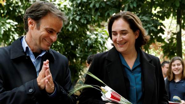 El cabeza de lista de En Comú Podem, Jaume Asens, y la alcaldesa de Barcelona, Ada Colau. El cabeza de lista de En Comú Podem, Jaume Asens, y la alcaldesa de Barcelona, Ada Colau.