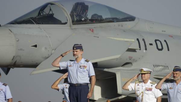 El Rey Felipe, en la Base Aérea de Morón El Rey Felipe, en la Base Aérea de Morón