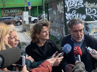 Pepu Hernández en declaraciones a los medios.