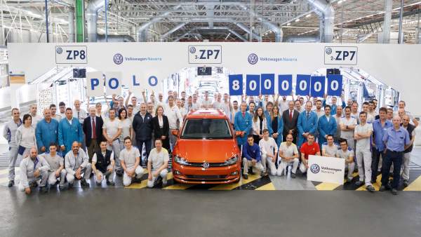 Volkswagen Navarra fabrica su Polo 8 millones Volkswagen Navarra fabrica su Polo 8 millones
