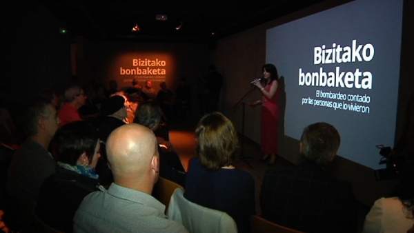 ***El Museo De La Paz Recoge En Una Exposión Los Testimonios Audiovisuales De Testigos Del Bombardeo De Gernika ***El Museo De La Paz Recoge En Una Exposión Los Testimonios Audiovisuales De Testigos Del Bombardeo De Gernika