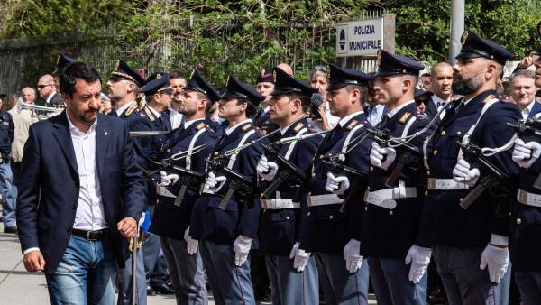 Salvini en Corleole Salvini en Corleole