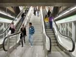 Sevilla.- Sin metro este jueves las estaciones de Nervión y Gran Plaza a la salida del partido del Sevilla por la huelga