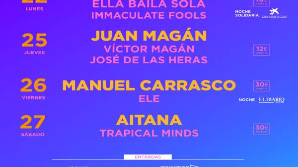 Manuel Carrasco, Texas, Aitana y Juan Magán, cabezas de cartel de la primera edición del festival Magdalena en Vivo Manuel Carrasco, Texas, Aitana y Juan Magán, cabezas de cartel de la primera edición del festival Magdalena en Vivo