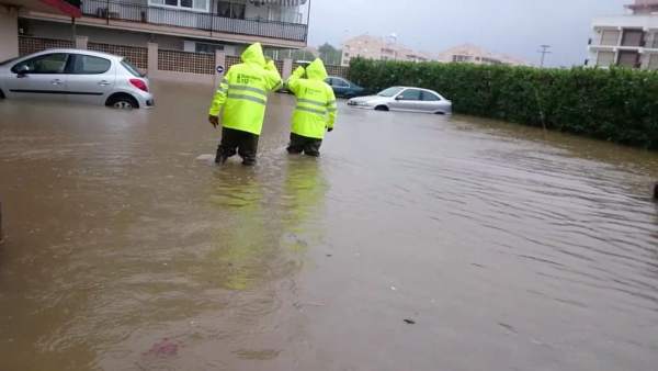 Remite el temporal tras dejar más de 300 l/m2 en Xàbia, donde no llovía tanto desde la riada de 1957 Remite el temporal tras dejar más de 300 l/m2 en Xàbia, donde no llovía tanto desde la riada de 1957