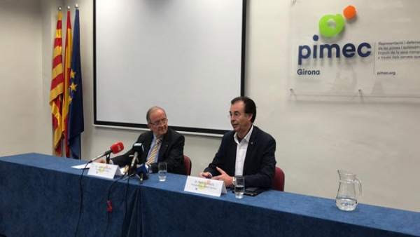 González (Pimec) defiende que la economía catalana crecerá por encima del 2% este 2019 González (Pimec) defiende que la economía catalana crecerá por encima del 2% este 2019