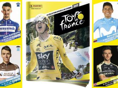 Colección de cromos Panini del Tour de Francia