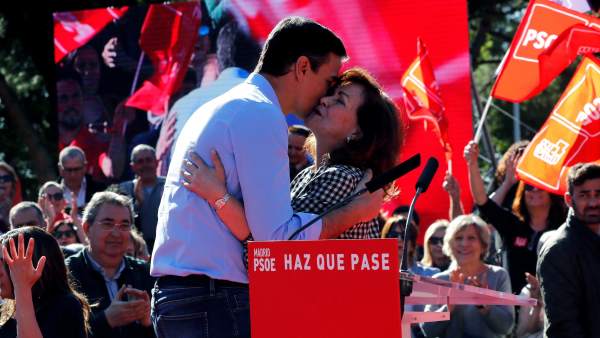 Sánchez y Calvo cierran la campaña Sánchez y Calvo cierran la campaña