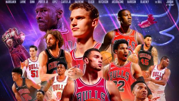 Chicago Bulls imita a Los Vengadores Chicago Bulls imita a Los Vengadores