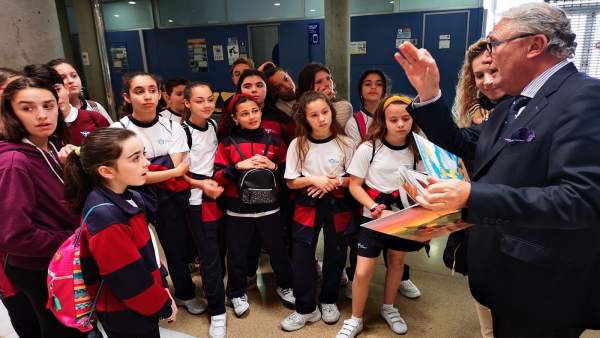Almería.- Puertos.- Escolares del colegio Juan Pablo II de Almería visitan la Lonja del Pescado y la Estación Marítima Almería.- Puertos.- Escolares del colegio Juan Pablo II de Almería visitan la Lonja del Pescado y la Estación Marítima