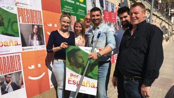 Miembros de la lista de Vox a la alcaldía de Benidorm Miembros de la lista de Vox a la alcaldía de Benidorm