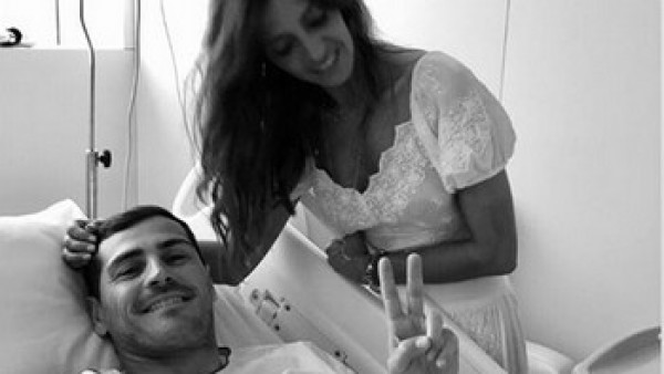 Sara Carbonero, junto a Casillas Sara Carbonero, junto a Casillas