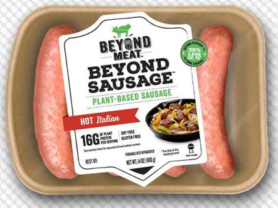 Salchichas de Beyond Meat