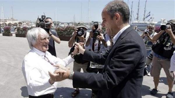 Francisco Camps con Bernie Ecclestone Francisco Camps con Bernie Ecclestone