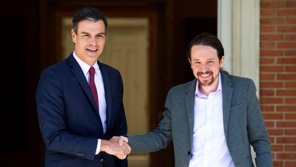 Pedro Sánchez y Pablo Iglesias Pedro Sánchez y Pablo Iglesias