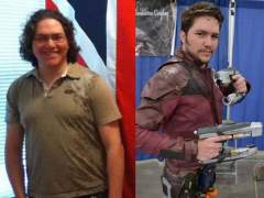 Un cosplayer se transforma en Chris Pratt