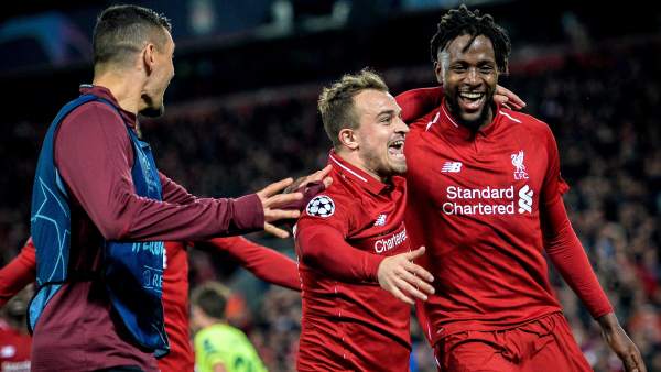 Gol de Origi al Barça Gol de Origi al Barça