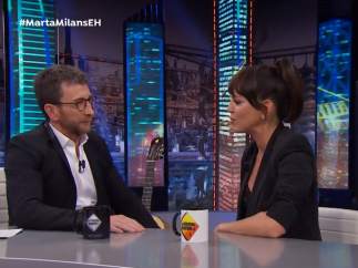 Marta MIlans, en 'El hormiguero'