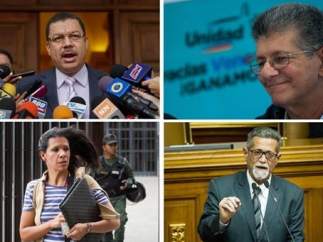 Diputados opositores venezolanos