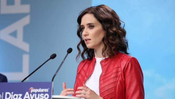 La candidata del PP a la presidencia de la Comunidad de Madrid, Isabel Díaz Ayuso, presenta el manifiesto electoral de cara a las elecciones del 26 de mayo La candidata del PP a la presidencia de la Comunidad de Madrid, Isabel Díaz Ayuso, presenta el manifiesto electoral de cara a las elecciones del 26 de mayo