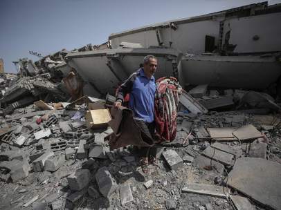 Bombardeos en Gaza